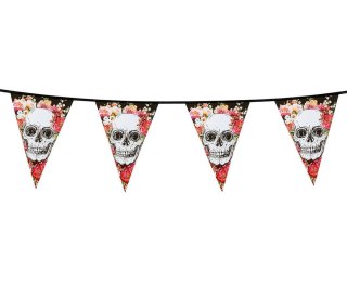 Girlanda czaszka day of the dead 6m