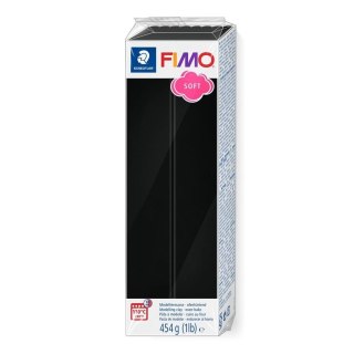 Masa termoutwardzalna Fimo 454g czarny