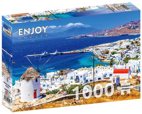 Puzzle 1000 Wyspa Mykonos, Grecja