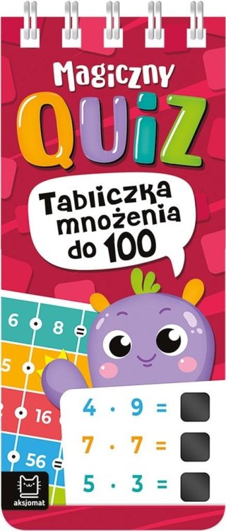 Magiczny quiz. Tabliczka mnożenia do 100