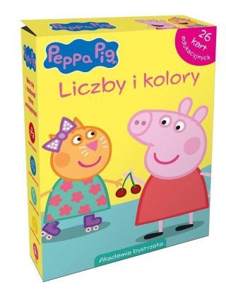 Świnka Peppa. Liczby i kolory. Karty edukacyjne