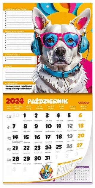 Kalendarz 2024-2025 szkolny Zadaniowy