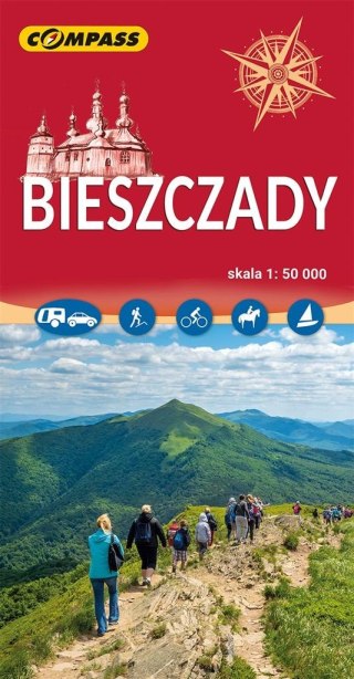 Mapa - Bieszczady 1:50 000