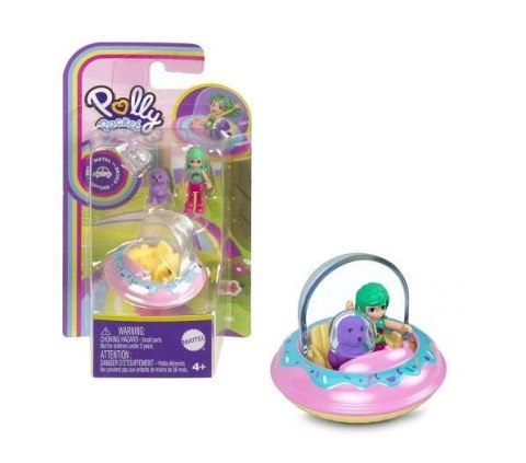 Polly Pocket. Figurka z pojazdem - Pączek HKV57