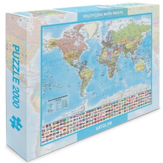 Puzzle 2000 - Świat polityczny mapa 1:42 000 000