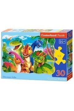 Puzzle 30 Dinosaurs Selfie CASTOR