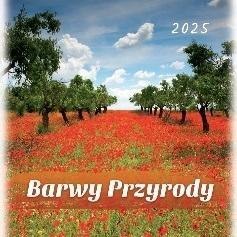 Kalendarz 2025 wieloplanszowy Barwy przyrody