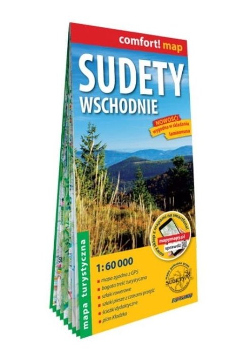 Comfort! map Sudety Wschodnie 1:60 000 laminowana