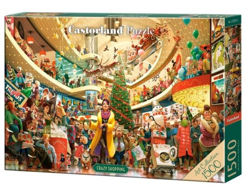 Puzzle 1500 Crazy Shopping CASTOR