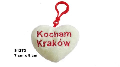 Brelok serce kocham Kraków