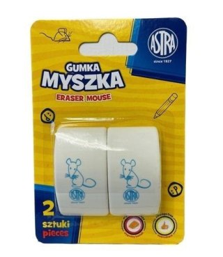 Gumka myszka 2szt ASTRA