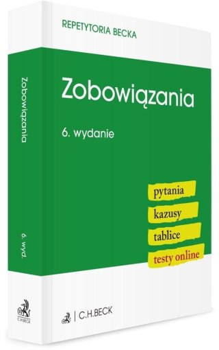 Zobowiązania. Pytania. Kazusy. Tablice. Testy