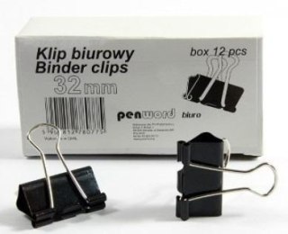 Klip biurowy 32 mm (12szt)