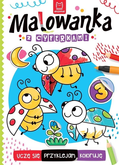 Uczę się, przyklejam, koloruję. Malowanka... Uczę się, przyklejam, koloruję. Malowanka...