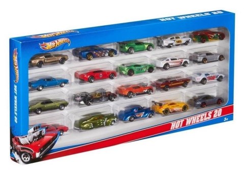 Hot Wheels Małe samochodziki 20-pak