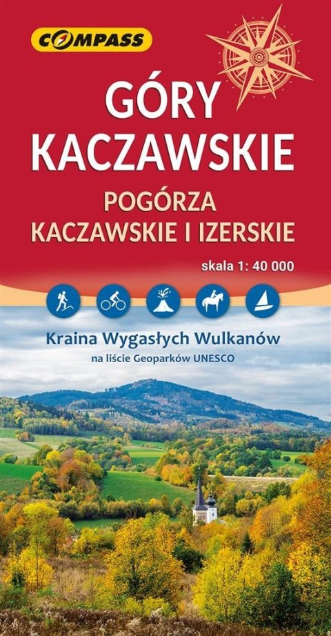 Mapa - Góry Kaczawskie 1:40 000