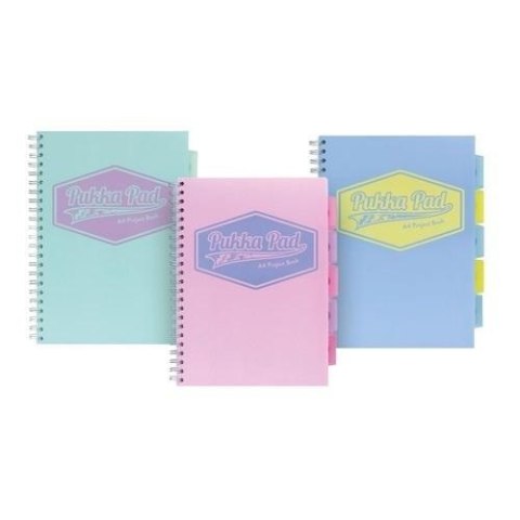 Project Book Pastel A4/100K linia mix (3szt)