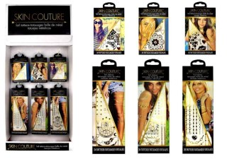 Tatuaże wakacyjne Skin Couture (36szt)