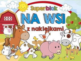 Superblok z naklejkami Na wsi