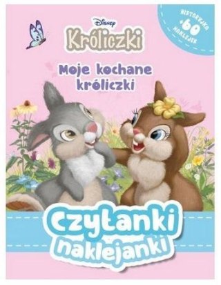 Czytanki naklejanki. Moje kochane króliczki.Disney