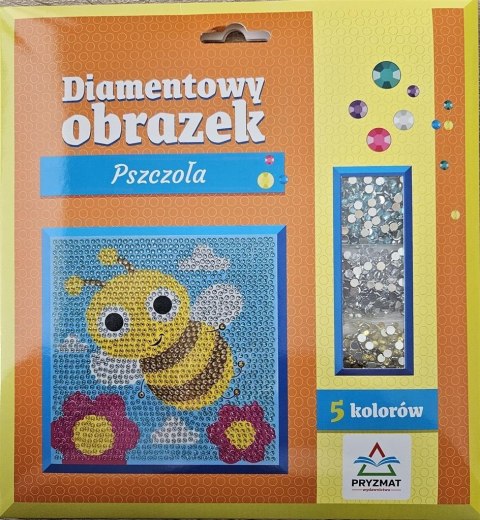 Diamentowy obrazek. Pszczoła