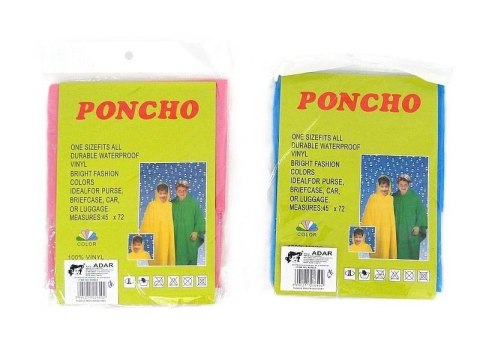 Płaszcz przeciwdeszczowy, poncho MIX