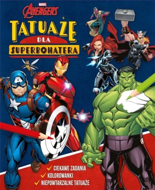 Tatuaże dla superbohatera. Marvel Avengers