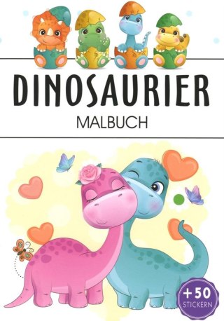 Dinosaurier. Malbuch