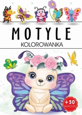 Motyle kolorowanka