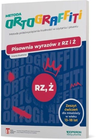 Ortograffiti. Pisownia wyrazów z RZ i Ż 13-18 lat