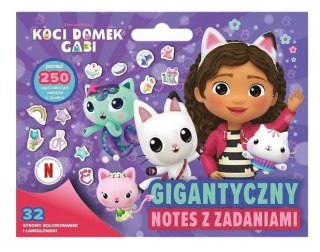 Koci Domek Gabi. Gigantyczny notes z zadaniami