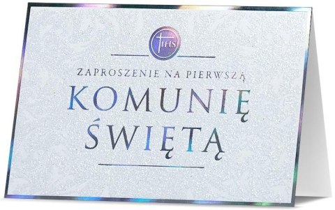 Zaproszenie Komunia (5szt)