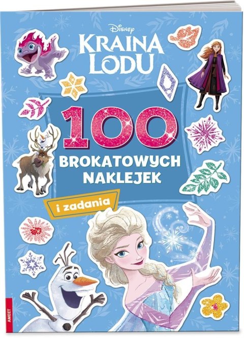 Kraina lodu. 100 brokatowych naklejek