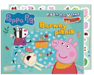 Peppa Pig. Czas na kolor. Barwny piknik