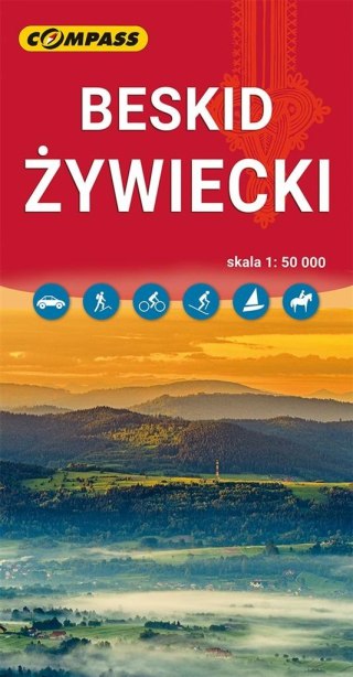 Mapa - Beskid Żywiecki 1:50 000