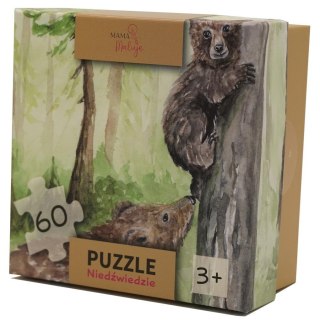 Puzzle 60el Niedźwiedzie