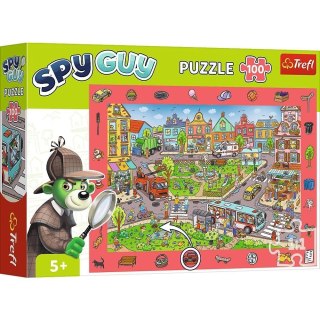 Puzzle 100 Obserwacyjne - Spy Guy Miasto TREFL