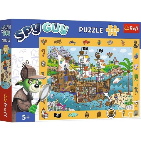 Puzzle 100 Obserwacyjne - Spy Guy Statek TREFL