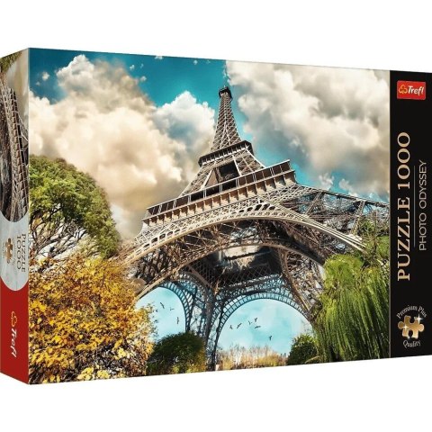 Puzzle 1000 Wieża Eiffel w Paryżu, Francja TREFL