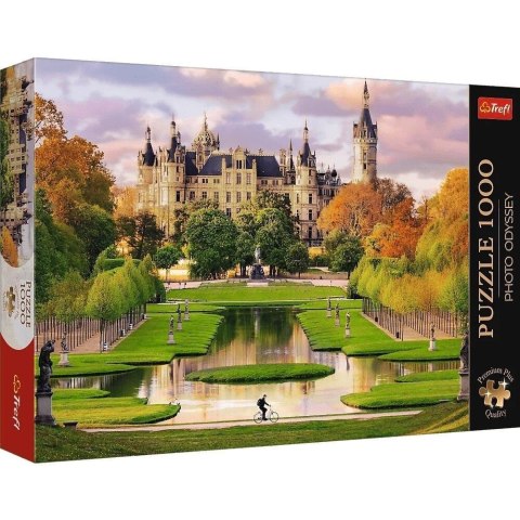 Puzzle 1000 Zamek w Schwerinie, Niemcy TREFL