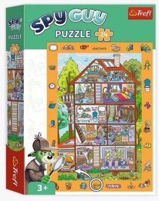 Puzzle 24 Obserwacyjne - Spy Guy W domu TREFL