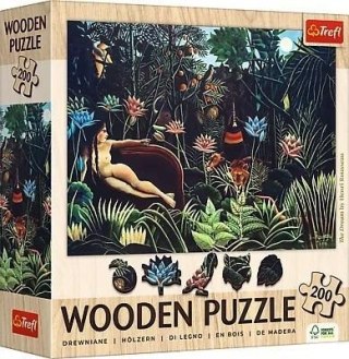 Puzzle drewniane 200 Sen Henri Rousseau TREFL