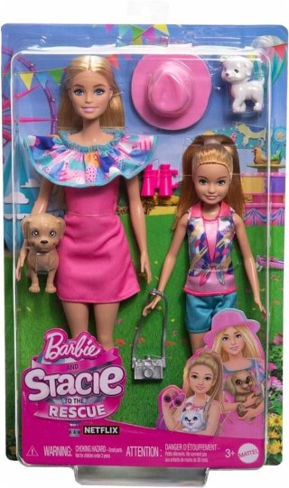 Barbie Stacie i Barbie 2-pak lalek HRM09