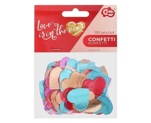 Konfetti papierowe Love 150szt