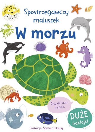 Spostrzegawczy maluszek. W morzu