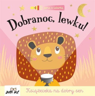 Dobranoc, lewku! Książka z latarką