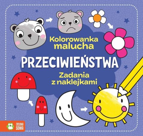 Kolorowanka malucha. Przeciwieństwa