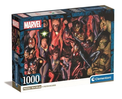 Puzzle 1000 Compact Marvel The Avengers