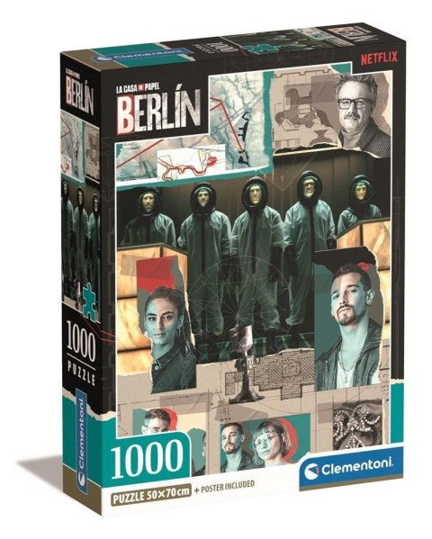 Puzzle 1000 Compact Netflix Berlin