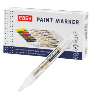 Marker olejowy biały 8,5ml (10szt) EASY